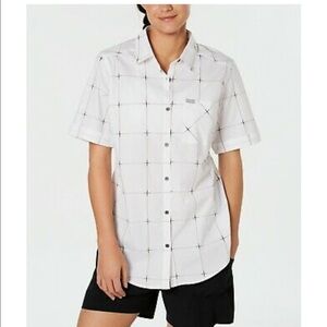 𝅺COLUMBIA Women's Anytime Casual Stretch SS Shirt M